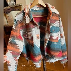 Western Aztec Shacket